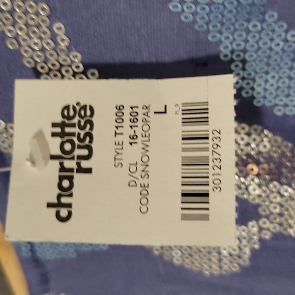 Charlotte Russe sequin top - Picture 3 of 3